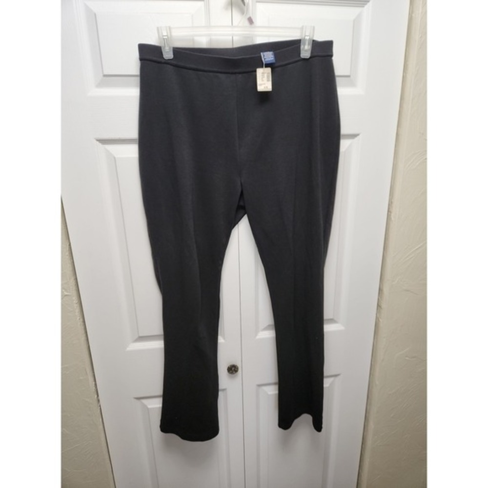 Venezia Lane Bryant Pull On Black  Sz 14/16 Stretch‎ Comfort Womens